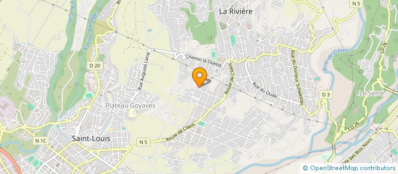 localisation de l'entreprise SOF LOCATIONS à SAINT-LOUIS