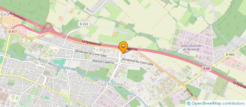 localisation de l'entreprise SOF QUI PEUT à PAU