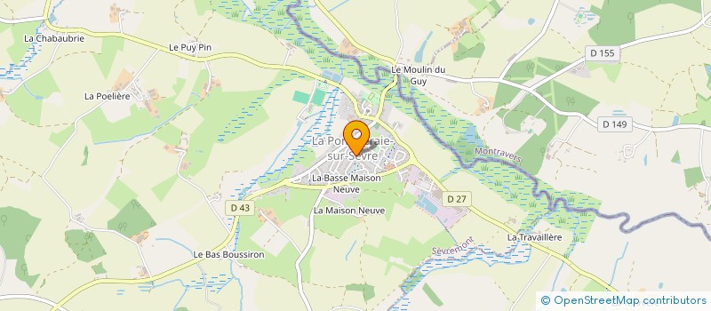 localisation de l'entreprise SOFA à SEVREMONT