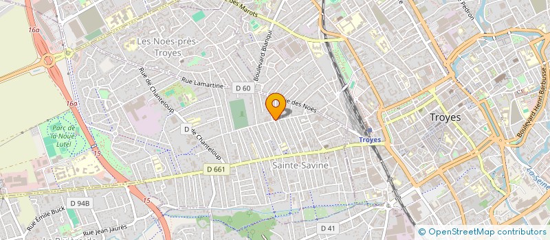 localisation de l'entreprise SOFA  SAINTE-SAVINE