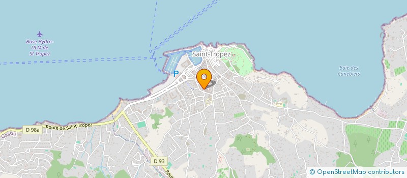 localisation de l'entreprise SOFA à SAINT-TROPEZ