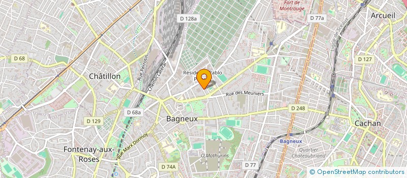 localisation de l'entreprise SOFA à BAGNEUX