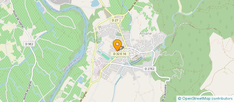 localisation de l'entreprise SOFA  ANIANE