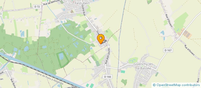 localisation de l'entreprise SOFA  FESTUBERT