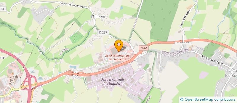 localisation de l'entreprise SOFA CONCEPT à SAINT-MARTIN-BOULOGNE