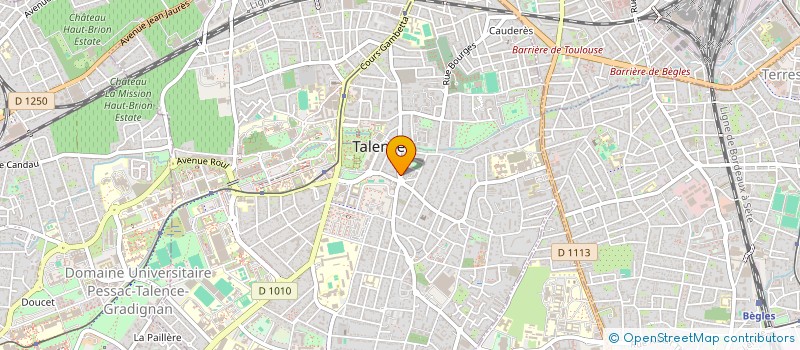 localisation de l'entreprise SOFA CONSEILS à TALENCE