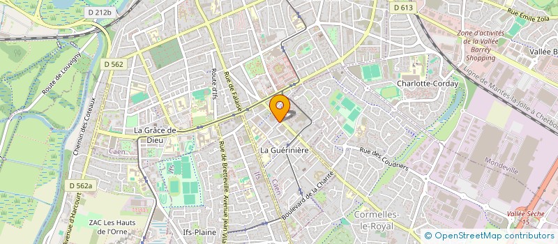 localisation de l'entreprise SOFA EDITION à CAEN