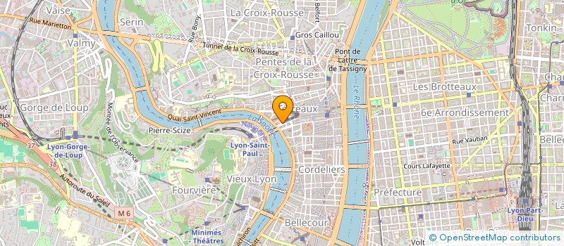 localisation de l'entreprise SOFA RECORDS à LYON