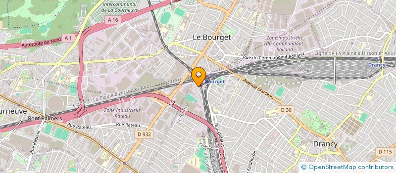 localisation de l'entreprise SOFA STYLE à DRANCY