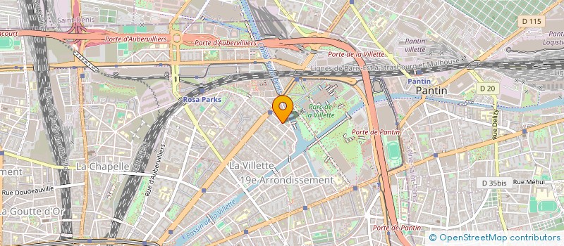 localisation de l'entreprise SOFAB  PARIS