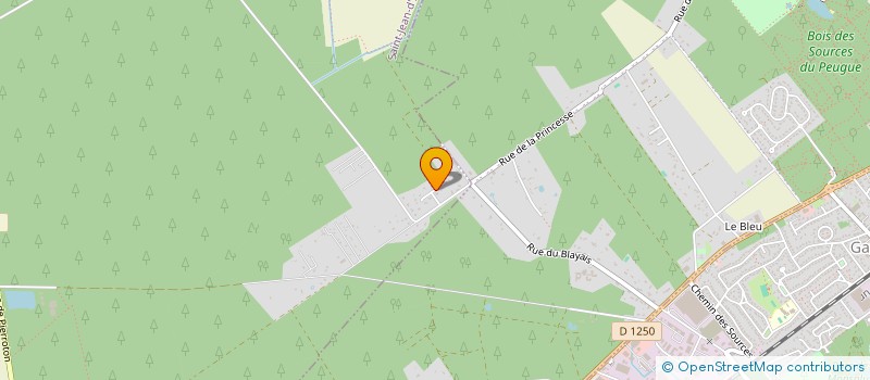 localisation de l'entreprise SOFAB  SAINT-JEAN-D'ILLAC