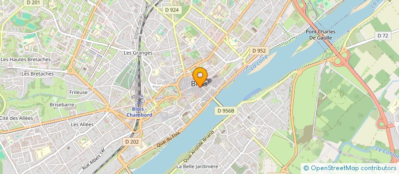 localisation de l'entreprise SOFAB  BLOIS