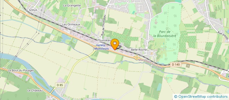 localisation de l'entreprise SOFAB37 à MONTLOUIS-SUR-LOIRE