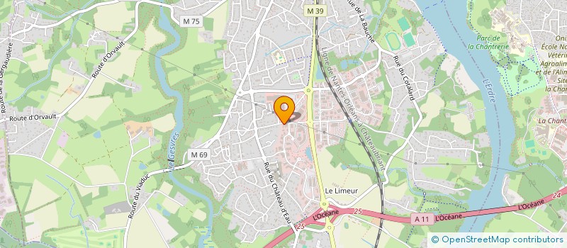 localisation de l'entreprise SOFAC à NANTES