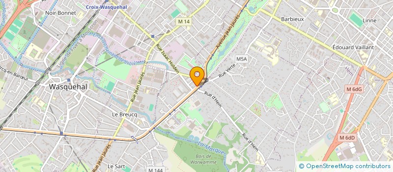 localisation de l'entreprise SOFAC à CROIX