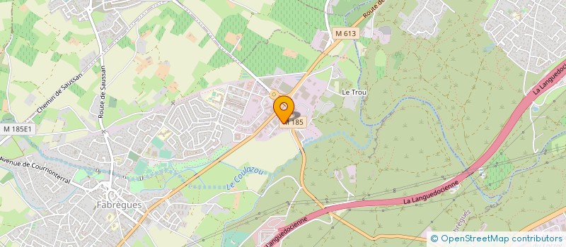 localisation de l'entreprise SOFAC à FABREGUES
