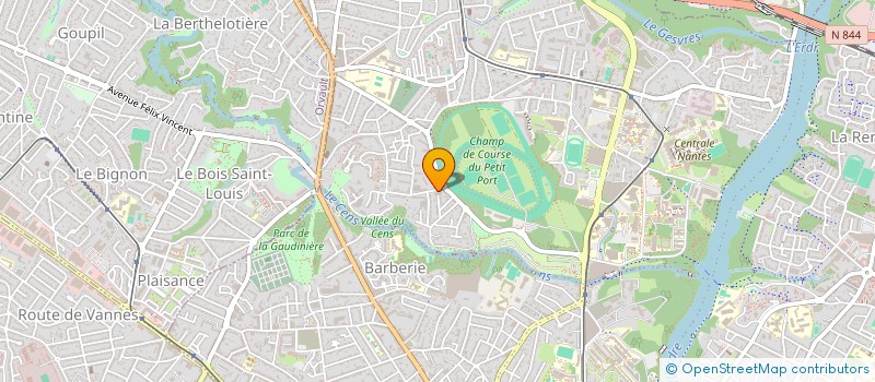 localisation de l'entreprise SOFAC AUDIT à NANTES