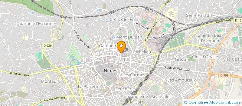 localisation de l'entreprise SOFACOM  NIMES
