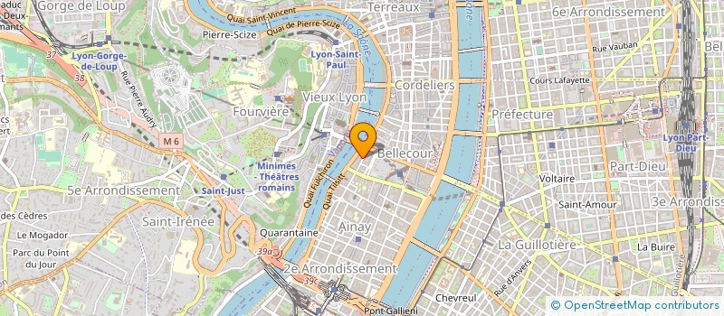 localisation de l'entreprise SOFACOTEX à LYON