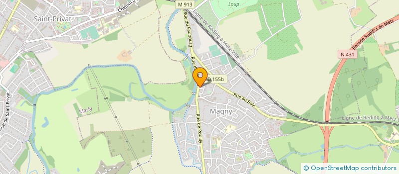 localisation de l'entreprise SOFACUIR  METZ