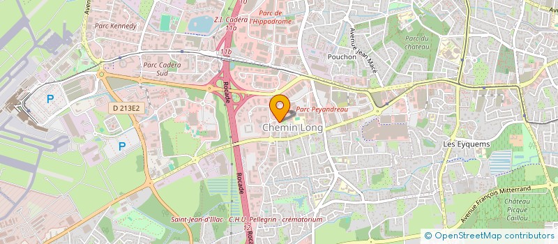 localisation de l'entreprise SOFADES à MERIGNAC