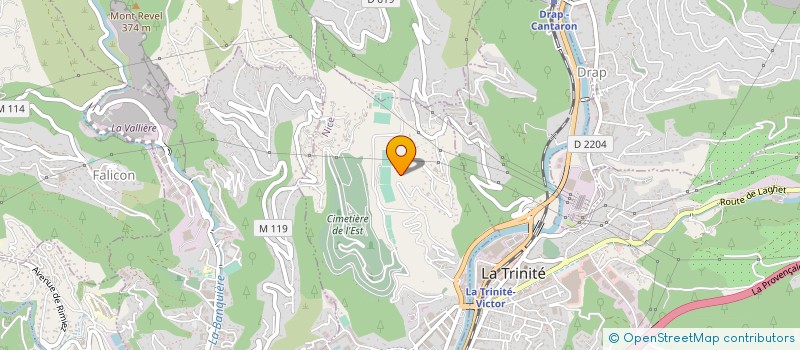 localisation de l'entreprise SOFADIME à NICE