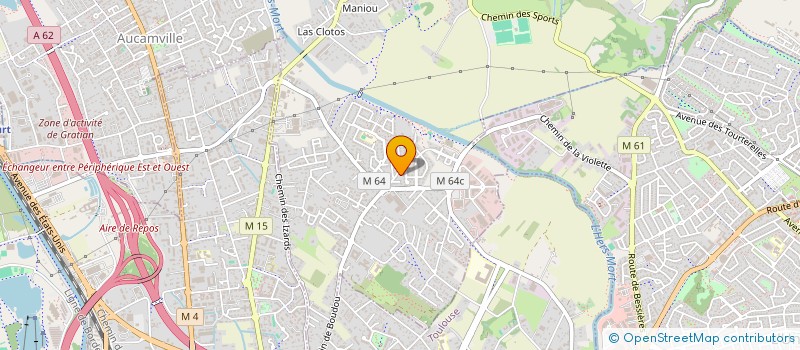 localisation de l'entreprise SOFADIS  LAUNAGUET