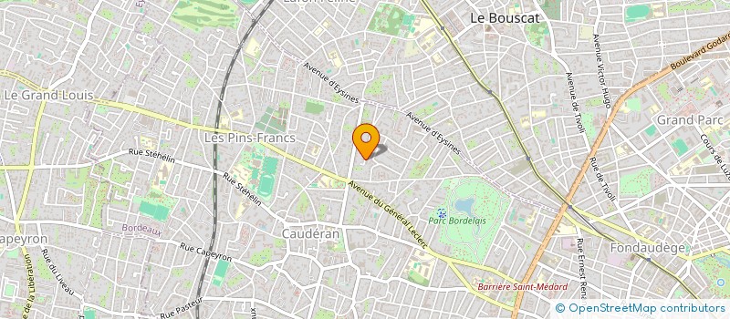 localisation de l'entreprise SOFADO  BORDEAUX