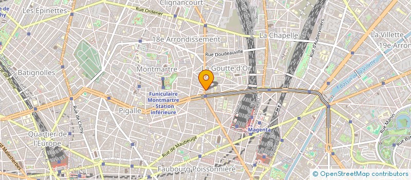localisation de l'entreprise SOFAGES à PARIS