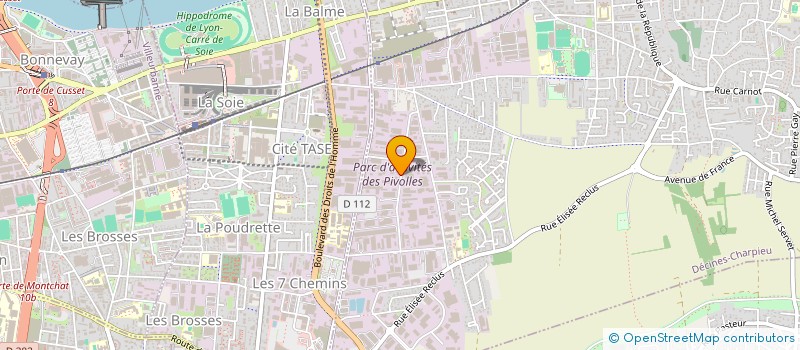 localisation de l'entreprise SOFAH  DECINES-CHARPIEU