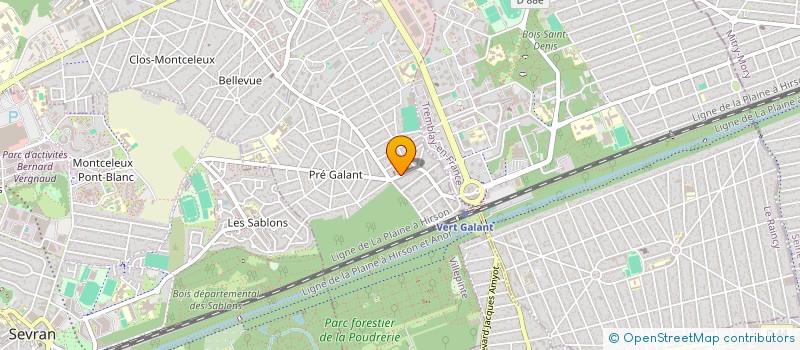 localisation de l'entreprise SOFAKA BATIMENT à VILLEPINTE