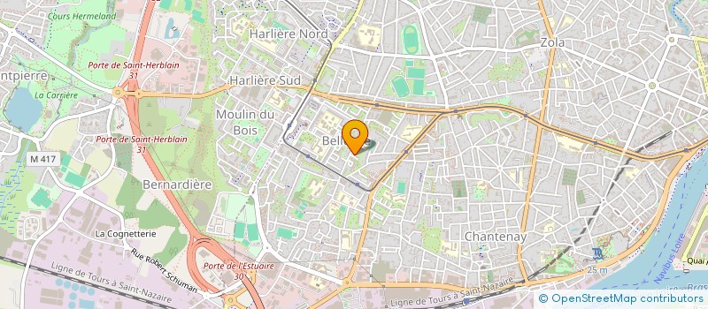 localisation de l'entreprise SOFALI ATLANTIQUE à NANTES