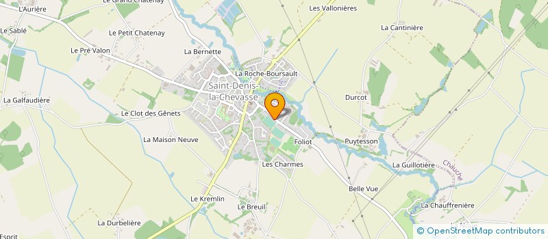localisation de l'entreprise SOFALUC à LES LUCS-SUR-BOULOGNE