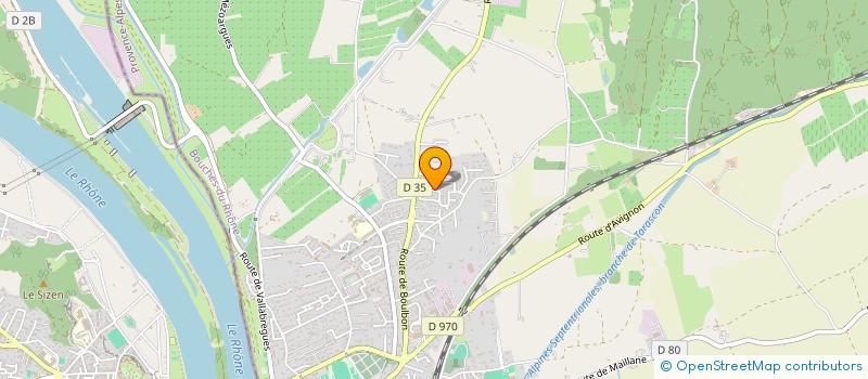 localisation de l'entreprise SOFALUM  TARASCON