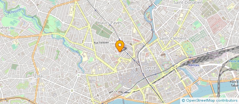localisation de l'entreprise SOFAM à NANTES