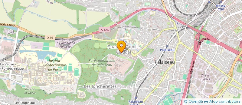 localisation de l'entreprise SOFAMANIA à PALAISEAU