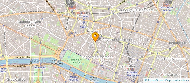 localisation de l'entreprise SOFAME EUROPE  PARIS