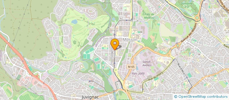 localisation de l'entreprise SOFAMINE à MONTPELLIER