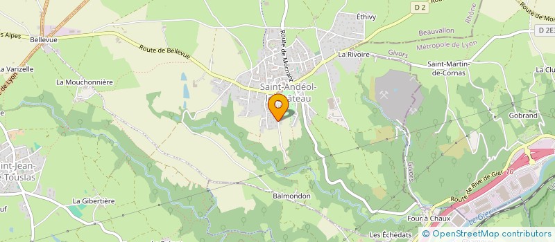 localisation de l'entreprise SOFAN  BEAUVALLON