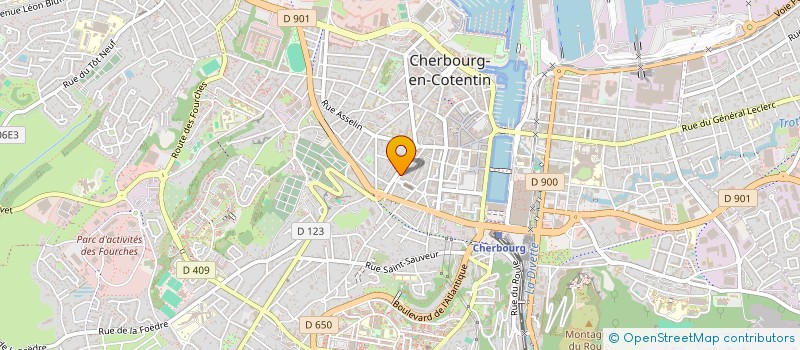 localisation de l'entreprise SOFANE à CHERBOURG-EN-COTENTIN