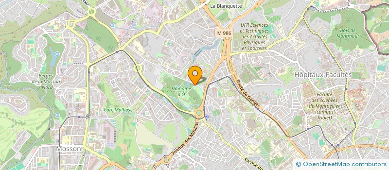 localisation de l'entreprise SOFANIM à MONTPELLIER