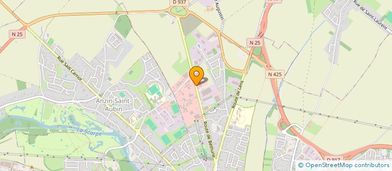 localisation de l'entreprise SOFAP  SAINTE-CATHERINE