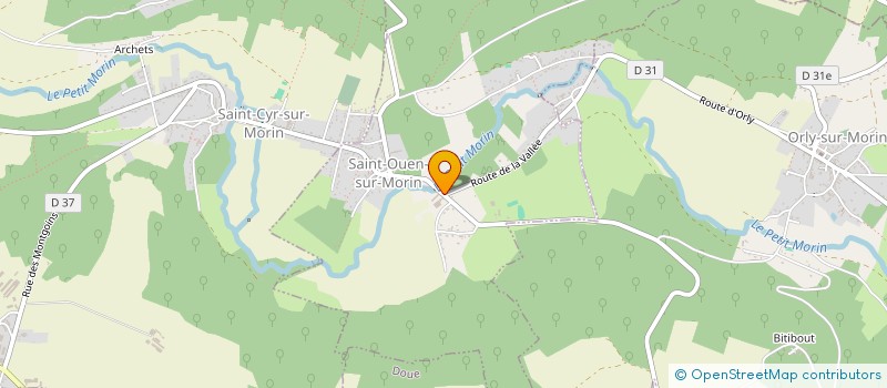 localisation de l'entreprise SOFAPACK à ORLY-SUR-MORIN