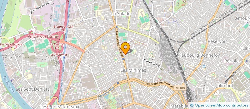 localisation de l'entreprise SOFAPAT à TOULOUSE