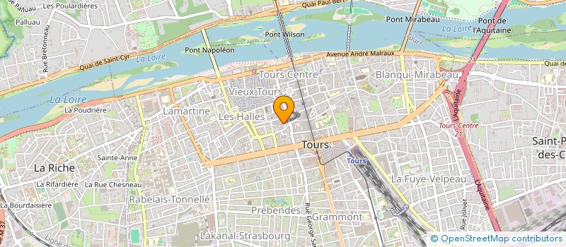localisation de l'entreprise SOFAR  TOURS