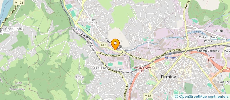 localisation de l'entreprise SOFARGIDIS à UNIEUX