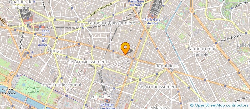 localisation de l'entreprise SOFARIS à PARIS