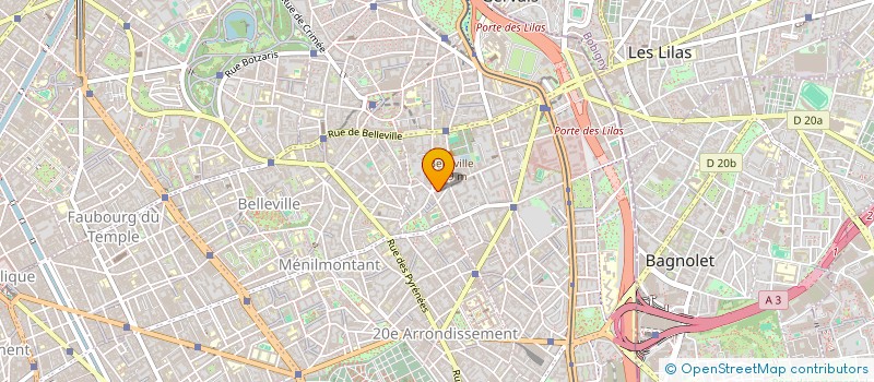 localisation de l'entreprise SOFAT VISION  PARIS