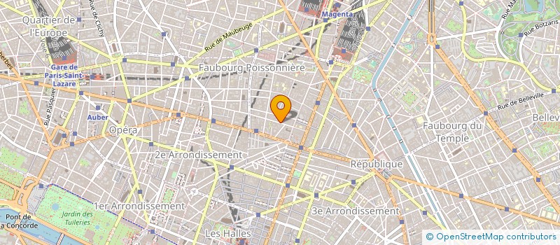 localisation de l'entreprise SOFATEX  PARIS