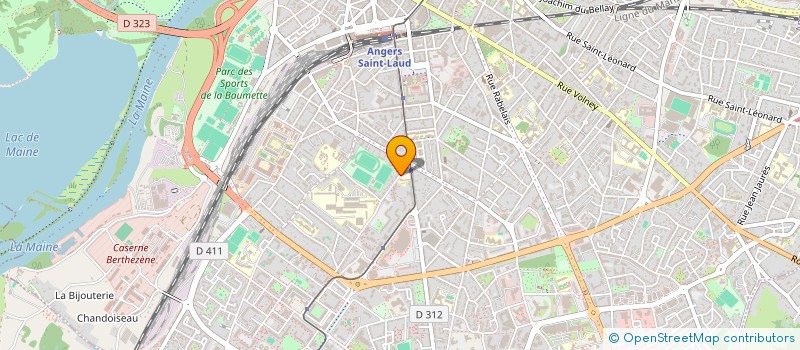 localisation de l'entreprise SOFAVEL à ANGERS